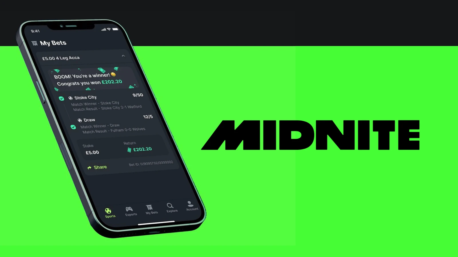 Midnite Casino App Screenshot